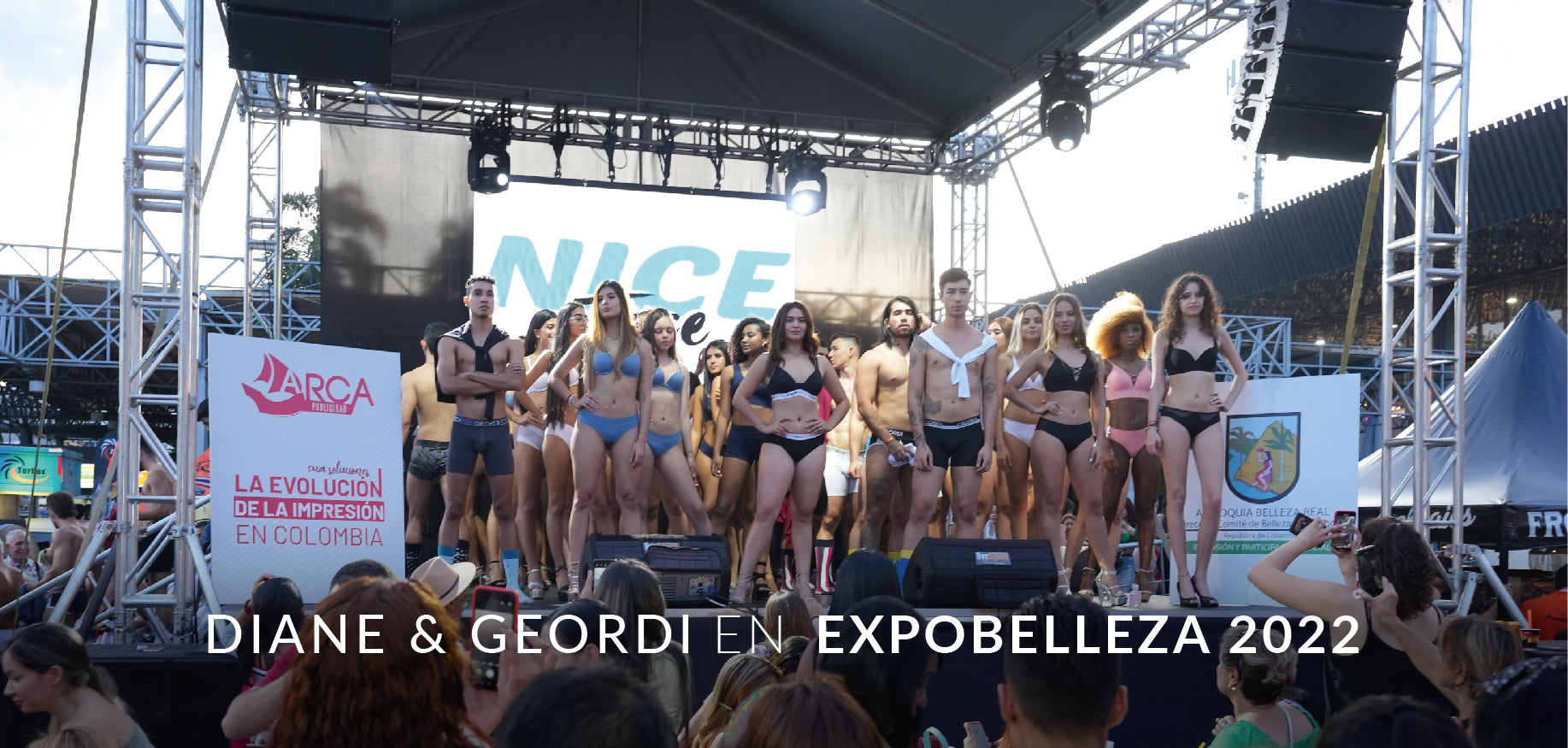 Expo-belleza-2022 Diane & Geordi Colombia