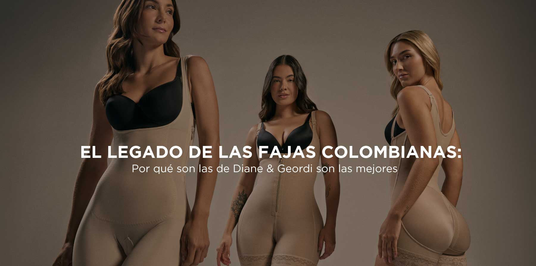 El legado de las fajas colombianas: Por qué son las de Diane &amp; Geordi son las mejores