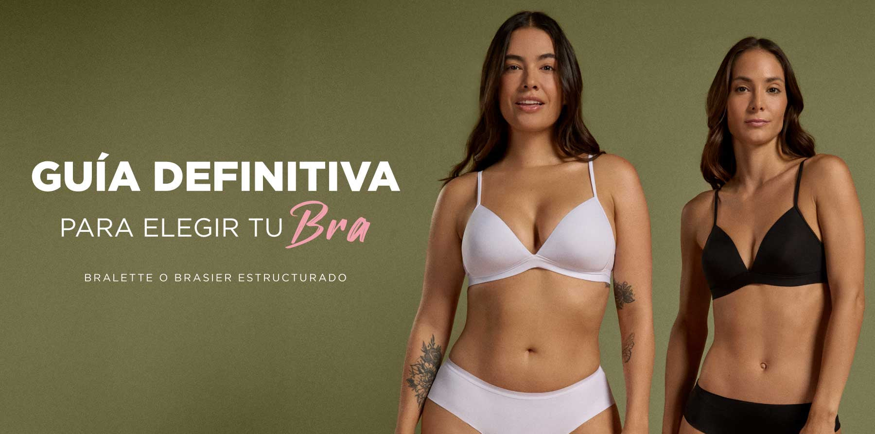 Bralette o Brasier Estructurado: Guía definitiva para elegir tu bra según el momento de tu vida