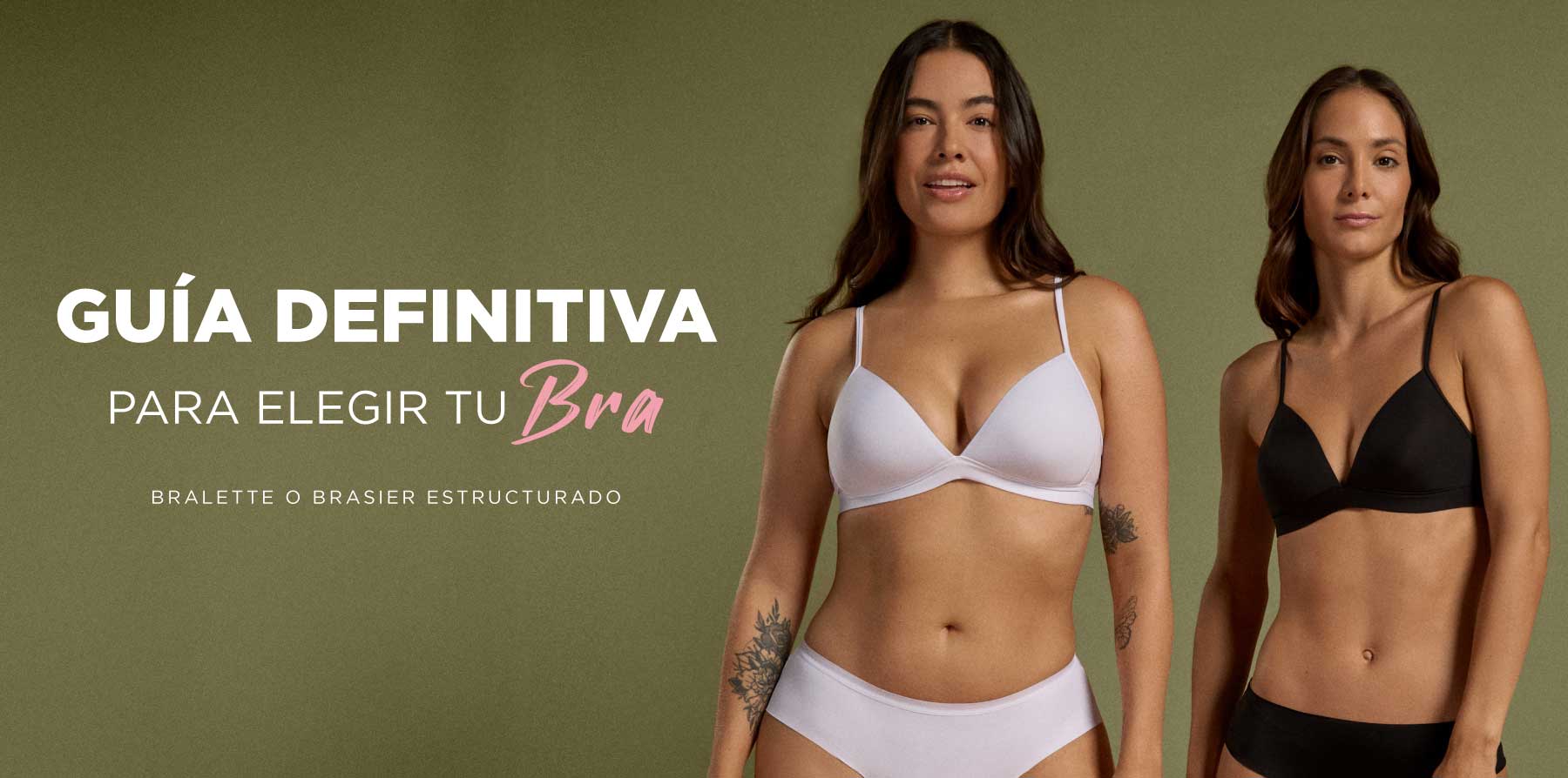 Bralette o Brasier Estructurado: Guía definitiva para elegir tu bra según el momento de tu vida