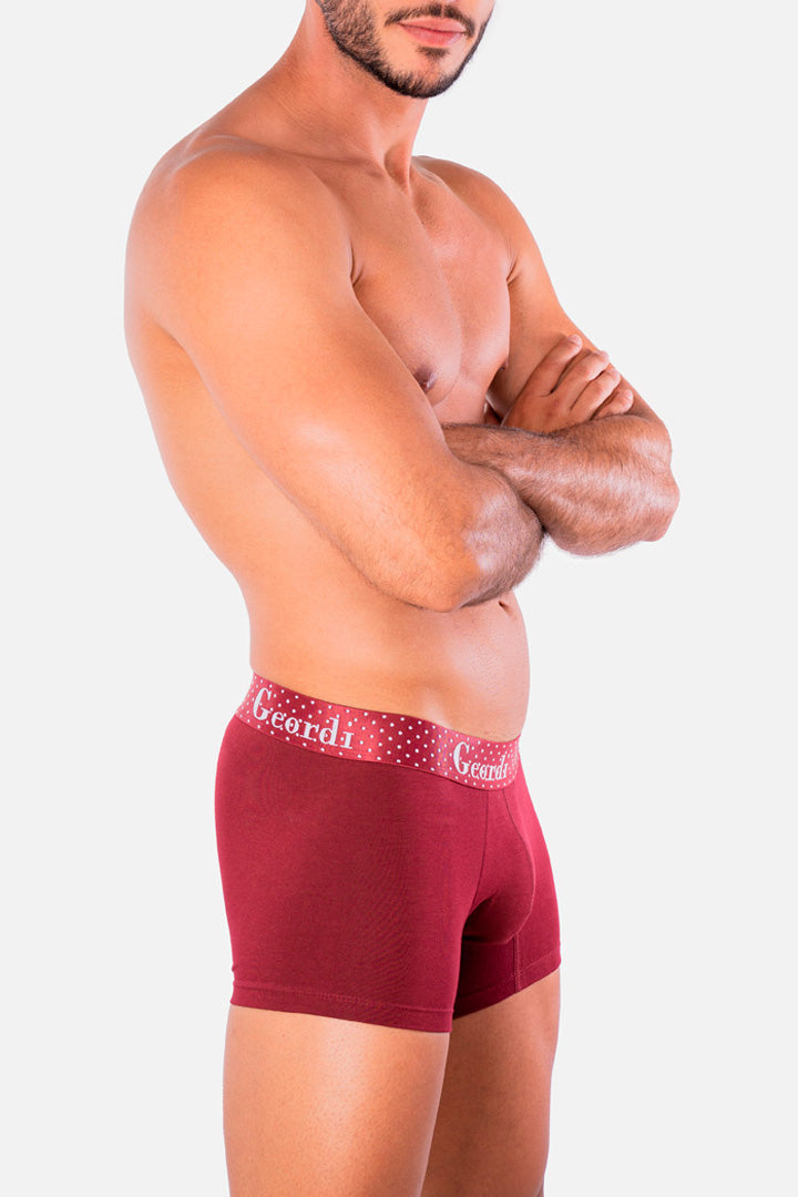 Boxers cortos para hombre en algodón y microfibra