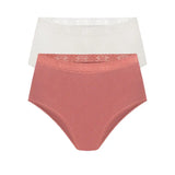 Pack de 2 panties clásicos Diane & Geordi en algodón