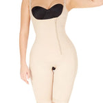 Faja moldeadora short largo senos libres Microlátex (002408) Diane & Geordi Colombia