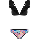 Panty tipo tanga reversible con diseño moderno – Diane & Geordi - doble faz