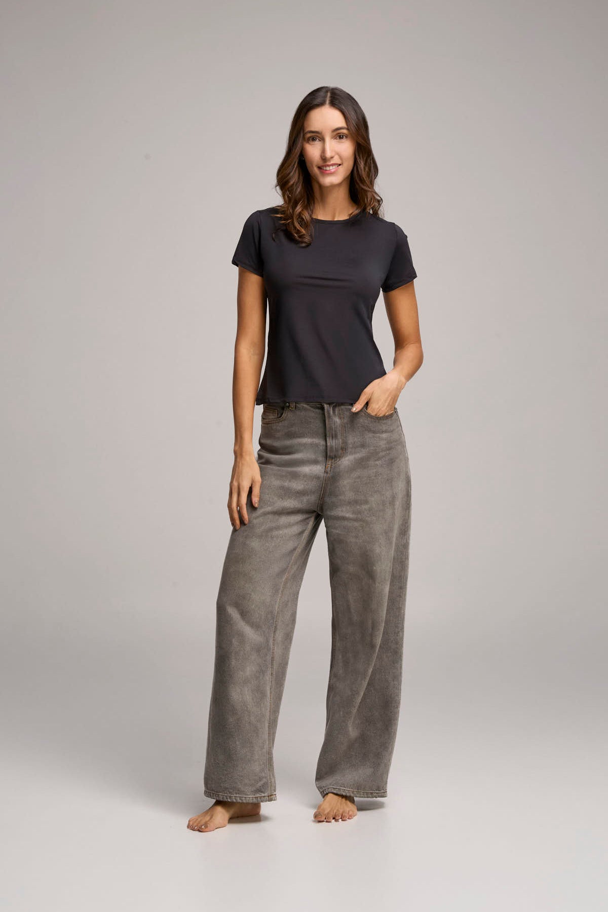 Camiseta cuello redondo (DD03L5)