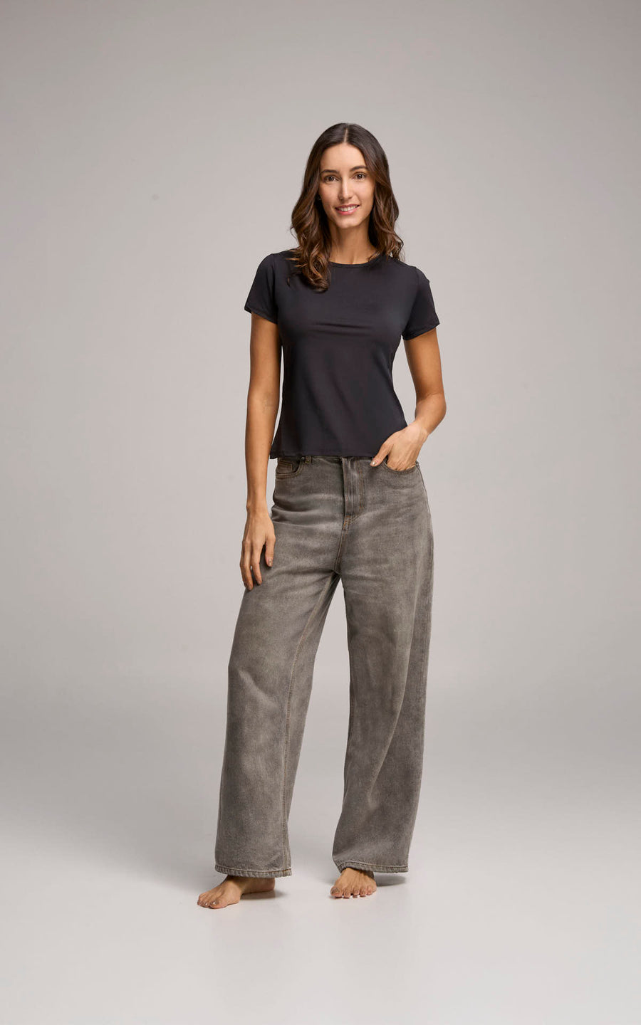 Camiseta cuello redondo (DD03L5)