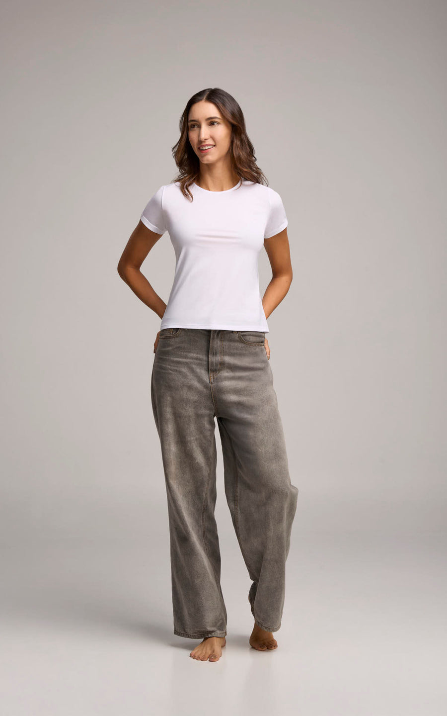 Camiseta cuello redondo (DD03L5)