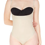 Body moldeador SoftControl brasilera senos libres Diane&Geordi, color nude