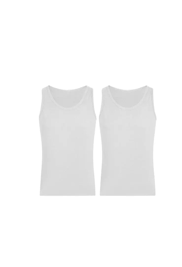 camiseta sin mangas cuello redondo pack x2 referencia 2211