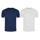 Camiseta cuello redondo acanalada (Pack X2)(2256) Diane & Geordi Colombia