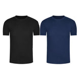 Camiseta cuello redondo acanalada (Pack X2)(2256) Diane & Geordi Colombia