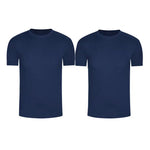 Camiseta cuello redondo acanalada (Pack X2)(2256) Diane & Geordi Colombia