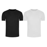 Camiseta cuello redondo acanalada (Pack X2)(2256) Diane & Geordi Colombia