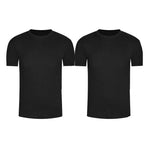 Camiseta cuello redondo acanalada (Pack X2)(2256) Diane & Geordi Colombia