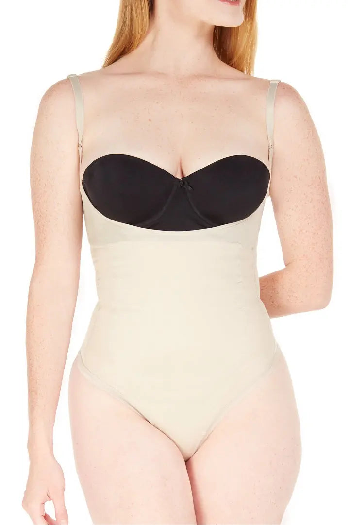 Body moldeador SoftControl tipo brasilera senos libres Diane&Geordi.