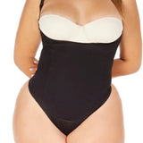 Body moldeador SoftControl tipo brasilera senos libres Diane&Geordi, color negro 