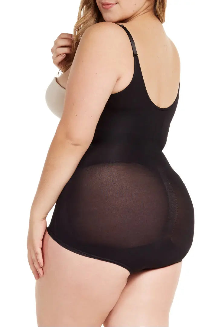 Body moldeador SoftControl tipo cachetero senos libres Diane&Geordi, color negro