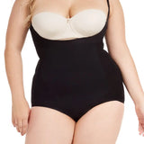 Body moldeador SoftControl tipo cachetero senos libres Diane&Geordi, color negro