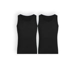 Pack de camisetas sin mangas cuello redondo en algodón – Diane & Geordi
colores negros 