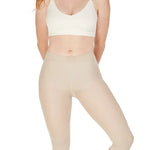 Capri Diane con control de abdomen y costuras invisibles – vista posterior - color piel