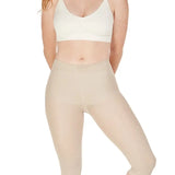 Capri Diane con control de abdomen y costuras invisibles – vista posterior - color piel