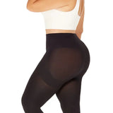 Capri Diane con control de abdomen y costuras invisibles – vista posterior

