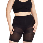 Short moldeador largo SoftControl con efecto levanta glúteos, color negro 
