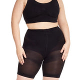 Short moldeador largo SoftControl con efecto levanta glúteos, color negro 