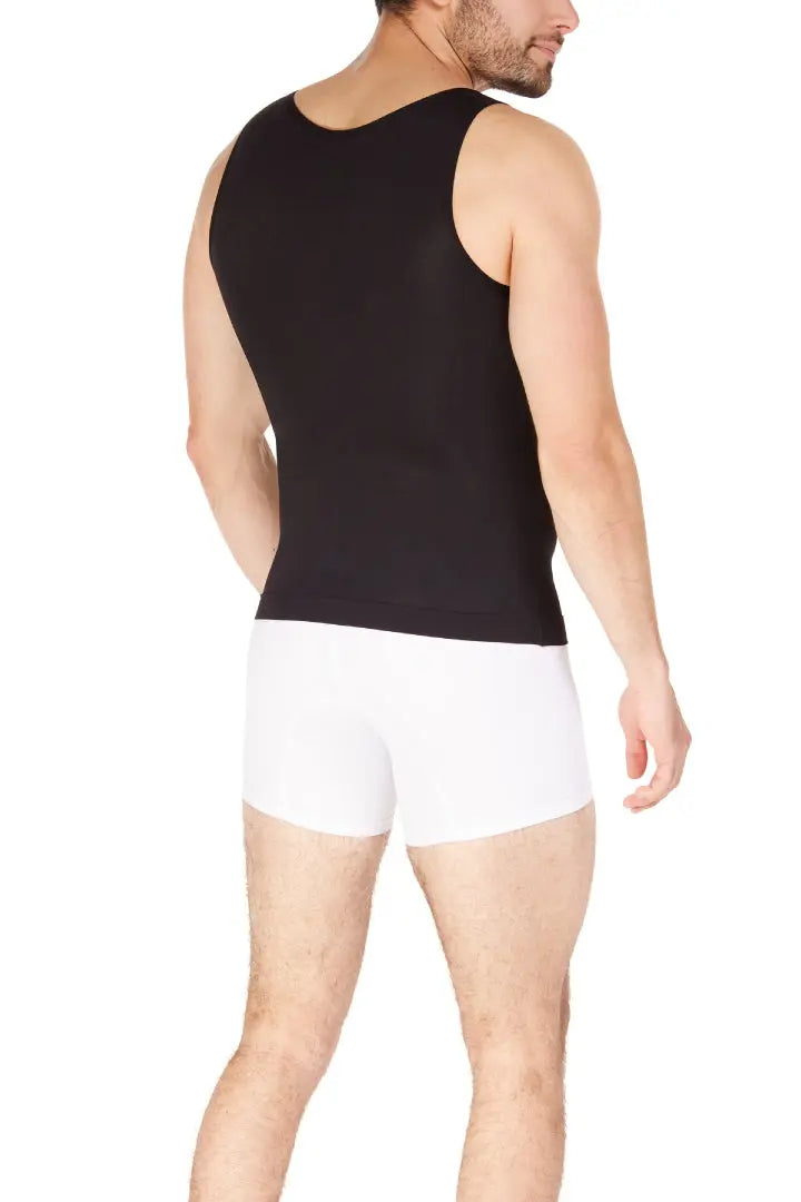 Camisilla moldeadora SoftControl control de abdomen, color negro de espalda