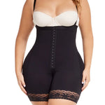 Faja moldeadora PowerLight short corto strapless senos libres, color negro Diane&Geordi