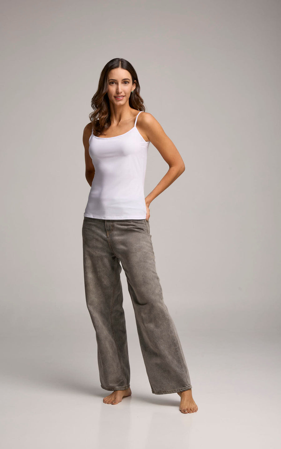 Camiseta con tiras (4606)