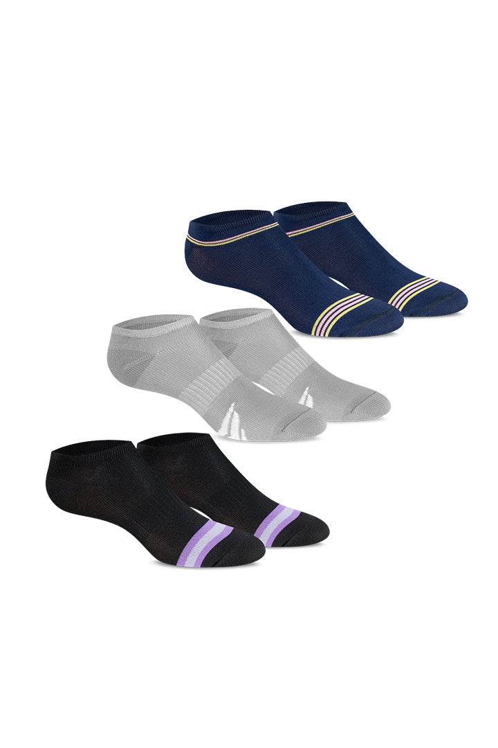 Media extra tobillera  (Pack X3) (6672-3)