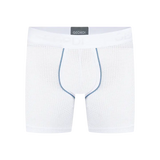 Bóxer medio en malla para hombre - Ref. GG05B4 de Diane & Geordi. Color blanco