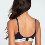 Brasier deportivo copa triangular sin varillas Diane & Geordi - color azul oscuro