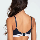 Brasier deportivo copa triangular sin varillas Diane & Geordi - color azul oscuro