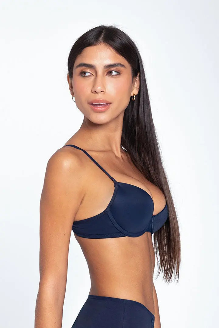 Brasier media copa Diane con cargaderas removibles en microfibra premium, referencia 021252