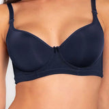 Brasier copa completa Diane & Geordi con base ancha y varillas laterales. Color azul oscuro 