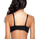 Brasier strapless Diane en microfibra con Powernet y elásticos antideslizantes, referencia 021899, color negro