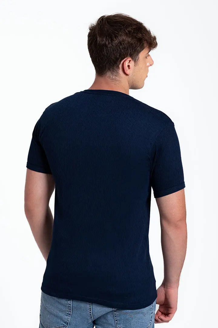 Camiseta cuello redondo acanalada (2256) Diane & Geordi Colombia