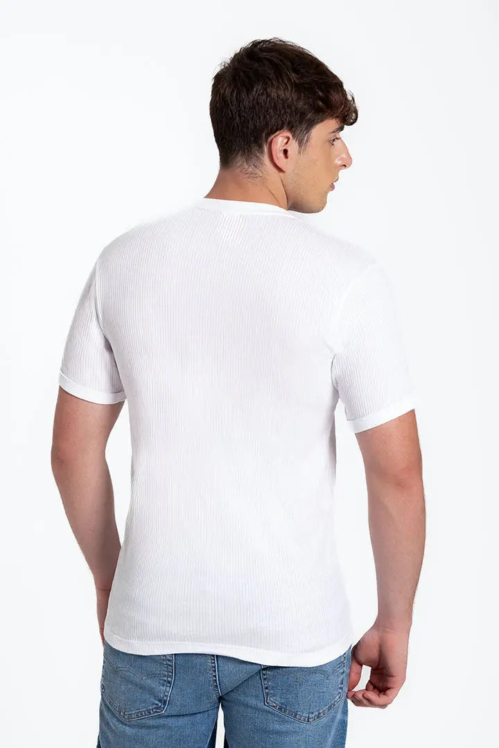 Camiseta cuello redondo acanalada (2256) Diane & Geordi Colombia