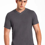 Camiseta cuello V acanalada (2682) Diane & Geordi Colombia