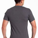 Camiseta cuello V acanalada (2682) Diane & Geordi Colombia