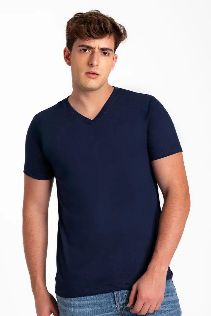 Camiseta cuello V (2850) Diane & Geordi Colombia