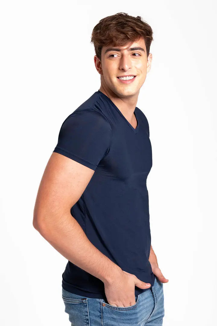 Camiseta cuello V (3987) Diane & Geordi Colombia