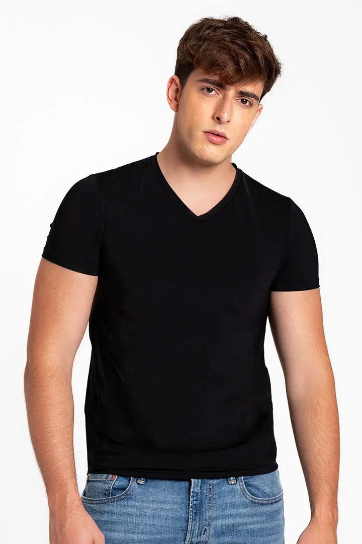 Camiseta cuello V (3987) Diane & Geordi Colombia