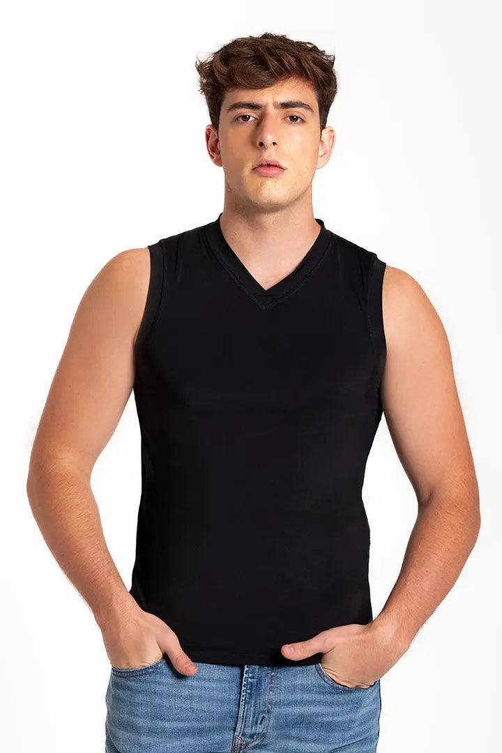 Camiseta cuello V (3995) Diane & Geordi Colombia