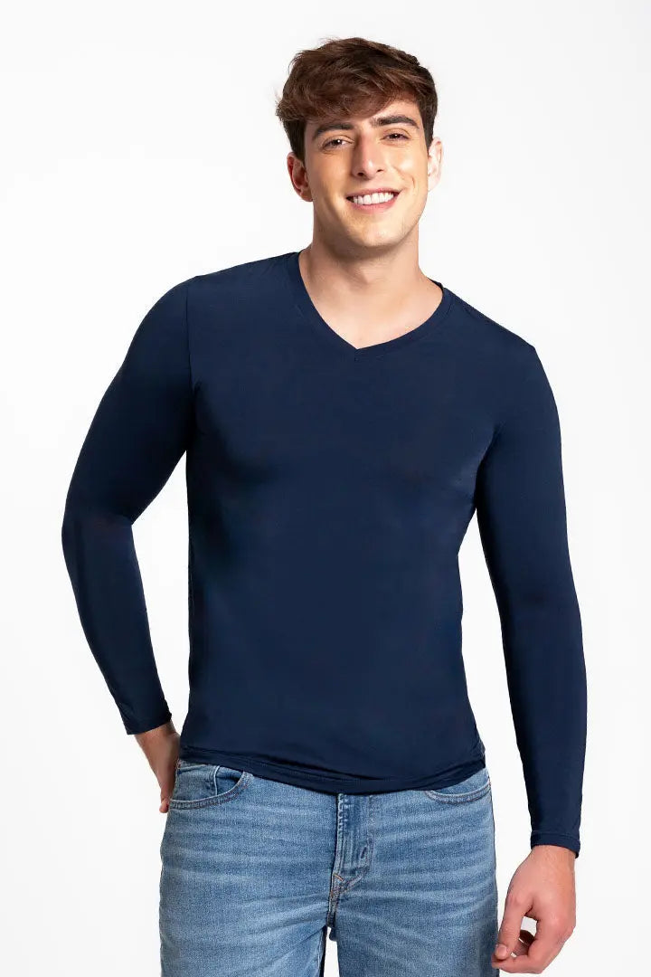 Camiseta cuello V (4137) Diane & Geordi Colombia