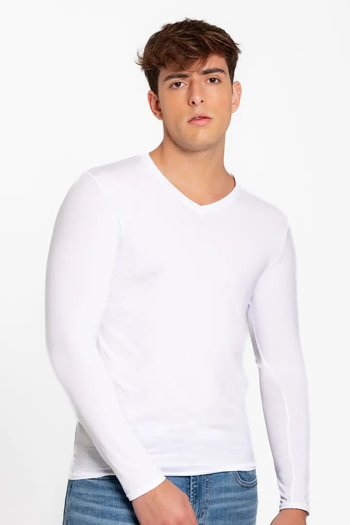 Camiseta cuello V (4137) Diane & Geordi Colombia
