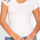 Camiseta cuello V (4303)