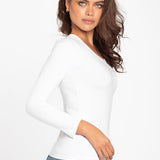 Camiseta cuello V (4306)